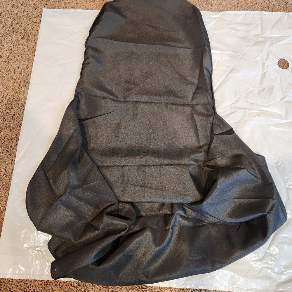 Chair Covers Weddings Events Black SQUARE TOP 5 PK POLYESTER BANQUET New