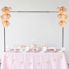 Wedding Stand with Telescoping Width (3.94-6.56ft), Sturdy Metal Construction