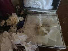 Wedding Accessories And Decorations Lot – Silver, White, Royal Blue