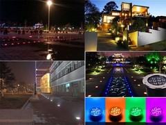 15W AC 120V LED Outdoor Exterior Buried Spot Light Fixture Underground Flood …
