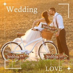 6 Pcs Wedding Direction Road Arrow Sign Ceremony & Reception Wedding This Way