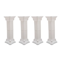 4 Pcs Wedding Party Roman Pillars European Style Landscaping Flowerpot Holder