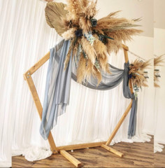 WEDDING DRAPING DECOR EVENT CHIFFON FABRIC SOLD PER METER VARIOUS COLOURS