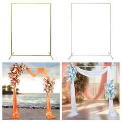 Metal Arch Backdrop Stand Arch Frame for Bridal Shower Celebration Ceremony