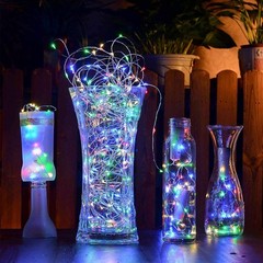 Multicolor Twinkle Lights with 8 Lighting Modes, Fairy Lights with 36FT 100 L…
