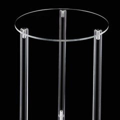 10pcs 80cm Acrylic Artificial Flower Vase Stand Wedding Centerpieces Decoration