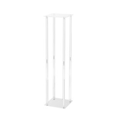 2PCS 31.5inch Tall Wedding Column Flower Stand Display Rack Acrylic