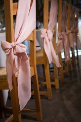 CHAIR COVER BOW SASHES TABLE RUNNERS WEDDING EVENT DÉCOR LINEN BURLAP FABRIC