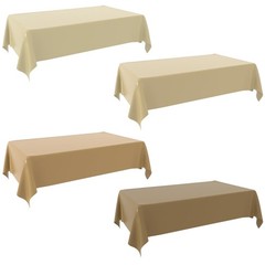 4 Brown Tablecloths, Brown Disposable Plastic Table Cloths, 4 Color Gradient …