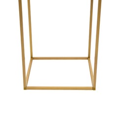 10Pcs 31.5” Tall Gold Metal Flower Stand for Wedding Table Centerpieces Decor