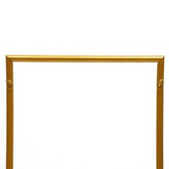 Gold Square Metal Arch Rack Backdrop For Weddings Graduation Party Venue Decor