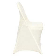 VEVOR IVORY 30PCS Stretch Spandex Folding Chair Covers-Wedding Dining pd 41z