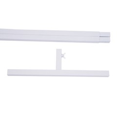 Square Arch Backdrop 2m × 2m White Galvanized Iron Wedding Party Stand