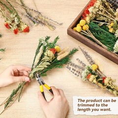 345 Pcs Lar Boho Dried Flower Bouquet Wedding Dry Flowers Decor