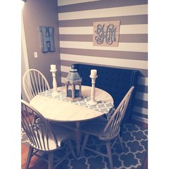 Modern Quatrefoil Table Runner Wedding Decor Centerpiece Lattice Trellis Multi