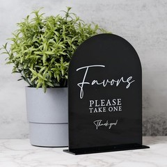 Acrylic Wedding Table Sign Rustic Calligraphy Display Stand Garden Party Decor