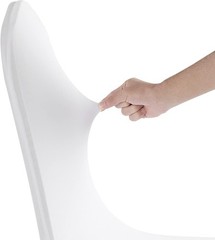 12pcs White Stretch Spandex Chair Covers Washable for Wedding Party Banquet