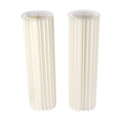 2Pcs Honeycomb Cardboard Centrepiece Vase, Foldable Floral Dessert Display Stand