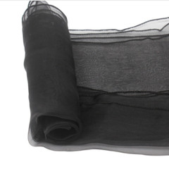 black organza chair sashes chair tie chair bow ribbon wedding anniversary decor