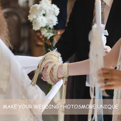 Ivory Handfasting Cord for Weddings, Rustic Lasso for Traditional Ceremonies