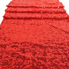 1/5/10/25pcs Glitter Sequin Table Runner Cover Shinny Wedding Party Decor