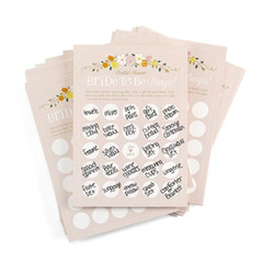 Bridal Shower Bride-to-Be Bingo Game