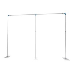 10x20ft Backdrop Stand Pipe Kit Background Support Curtain Frame w/Steel Base