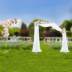 6x3m Wedding Backdrop Stand Pipe Kit carbon steel Curtain Frame Baby Shower