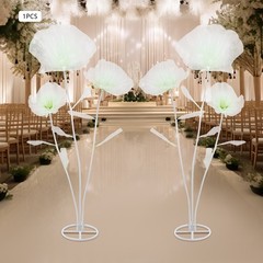 3-Head Large Artificial Flower Decor for Wedding Decorations Shop Window Display