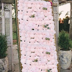 6 Pack 24″x16″ 3D Hydrangea Flower Photo Panel Wall Decor for Wedding Party DIY