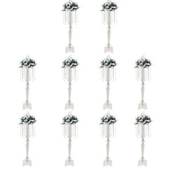 26in Acrylic Crystal Floral Vase Flower Stand Holders For Wedding Table