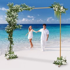 2×2m Flowers/Balloons Stand, Adjustable Wedding Stand, Iron Square Arch Stand