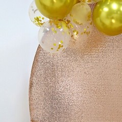 7.5 feet Metallic Sequin Round Backdrop STAND COVER Party Events Decorations
