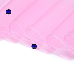 100 Pink Organza Chair Sashes Bow for Wedding Party Event Venue Decor-Free Ship