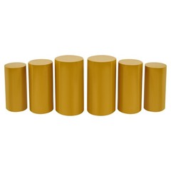 6 Pedestal Stand Party Iron Round Column Riser Wedding Party Display Decoration
