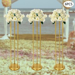 Metal Flower Balloon Display Stand Wedding Table Centerpieces 60/80/100cm Tall