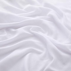 Wedding Arch Draping Fabric – Chiffon Sheer Drapes – 30 Inch x 1 Panel White