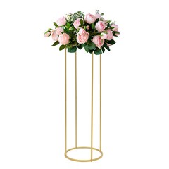 10 Pcs Gold Flower Stands – Elegant Wedding Centerpieces for Any Event