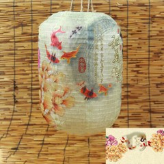 Chinese Retro Hanging Lamp Outdoor 14.9*10in Garden Wedding Holiday Party Decor