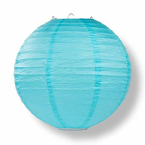 Quasimoon PaperLanternStore Decorative Paper Lantern – (Single, 14-Inch, Baby…