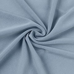 DUSTY BLUE 7.5 ft Fitted Spandex Round BACKDROP STAND COVER Party Wedding