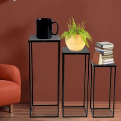 3Pcs Metal Stand Wedding Decoration Road Lead Flower Centerpiece Column Set