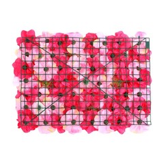12* Artificial Fake Flower Velvet Hydrangea Wall Panel Banquet For Wedding Party