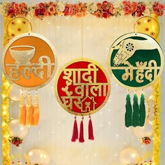 Zyozique Wedding Decorations Combo For Home, Backdrop Decorations for Home set 3