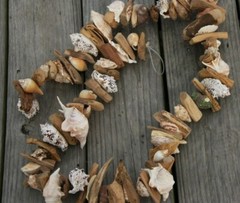 Beach Wedding Natural Ocean Decor Driftwood Garland, Handcrafted, 5 feet, Nordic
