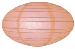 16″ Pink Saturn Paper Lantern