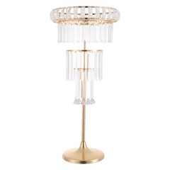 2PCS Wedding Flower Stand, 4 Tiers Flower Stand, Gold Wedding Centerpieces Stand