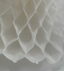 Vintage Wedding Bells Tissue Paper Honeycomb Decorations Set of 3 Bridal Shower
