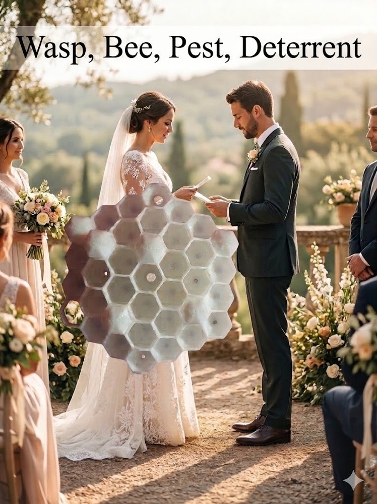 Outdoor Wedding Reception Chemical Free Wasp Nest Decoy Hornet Deterrent 25 Pack