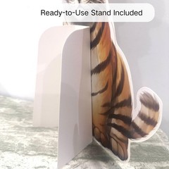 Large Safari Cutouts with Stand, 12inch Safari Birthday Decorations, Jungle P…